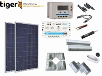 260 Watt Zonnepaneel Set Polykristal 1292x1328 mm