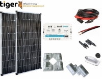 260 Watt Zonnepaneel Set Monokristal 1264x1328 mm