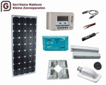 160 Watt Zonnepaneel Set Monokristal 1480x680 mm