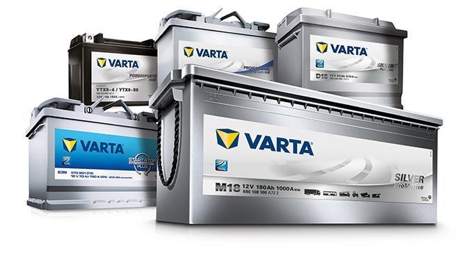 Accu's | AGM Varta | 60Ah t/m 260Ah